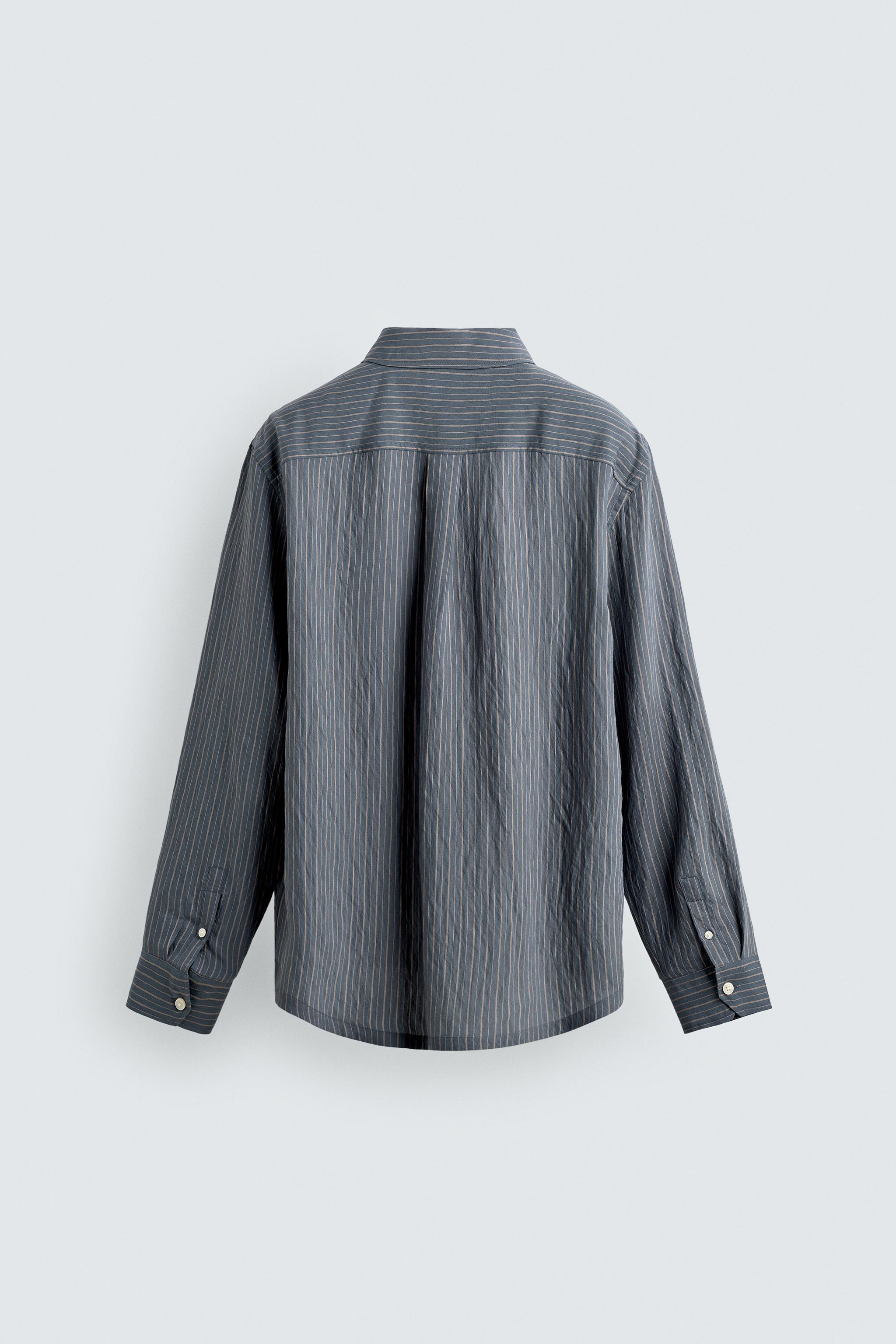 CHEMISE FLUIDE À RAYURES